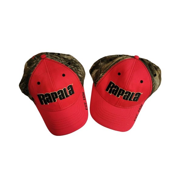 Rapala Red Cap "Holds the World Record for World Records" 100% Cotton One Size - Picture 2 of 8